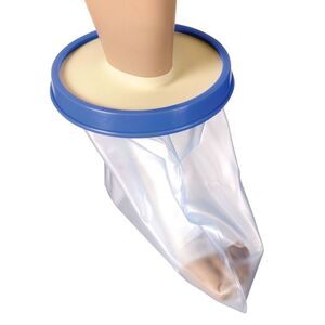 Waterproof reusable cast/bandage cover